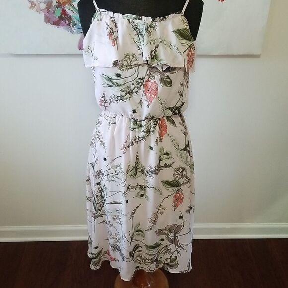 Bobeau Collection Pink Floral Dress size Xsmall - Picture 10 of 12